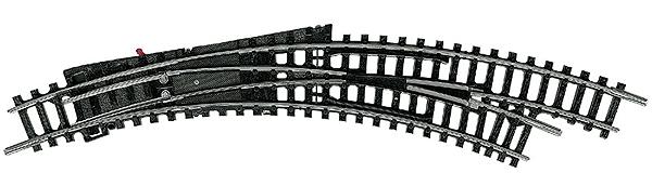 Trix 14957 N R1/R2 Right Hand Curved Switch Turnout