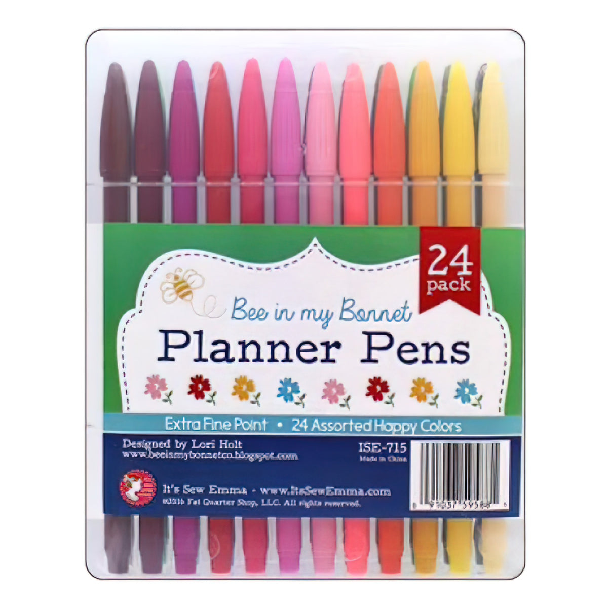 Bee In My Bonnet Planner Pens by It's Sew Emma
