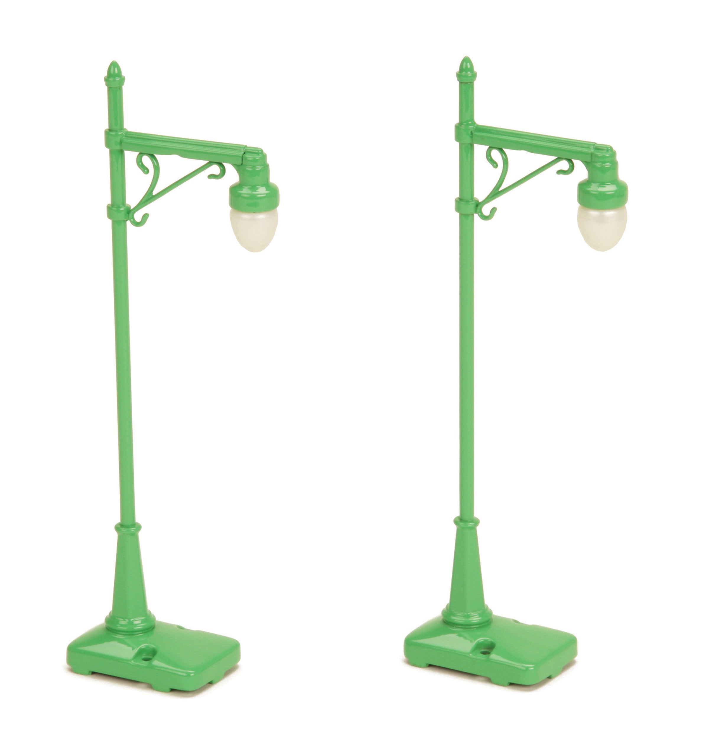 Lionel 11-90042 O #64 Green Street Light Set (Set of 2)