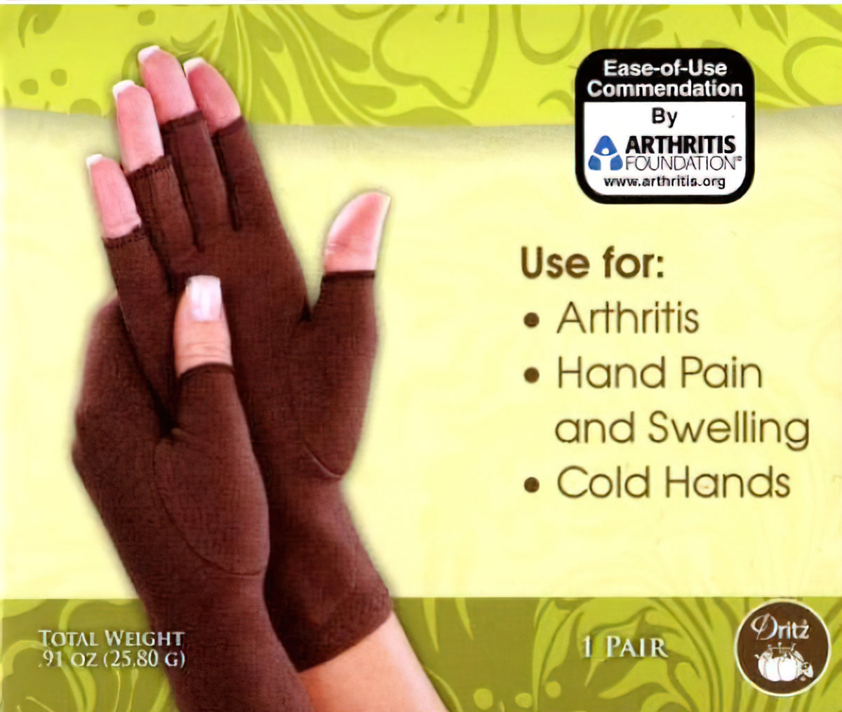 Dritz Creative Comfort Crafters Comfort Glove Small