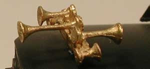 Cal Scale 190-634 HO Nathan K5 K5LLAR24 5-Chime Brass Casting Air Horn