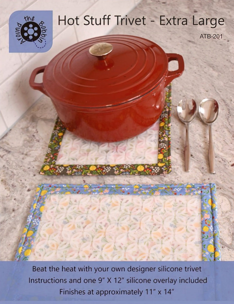Hot Stuff Trivet - Extra Large by Around the Bobbin
