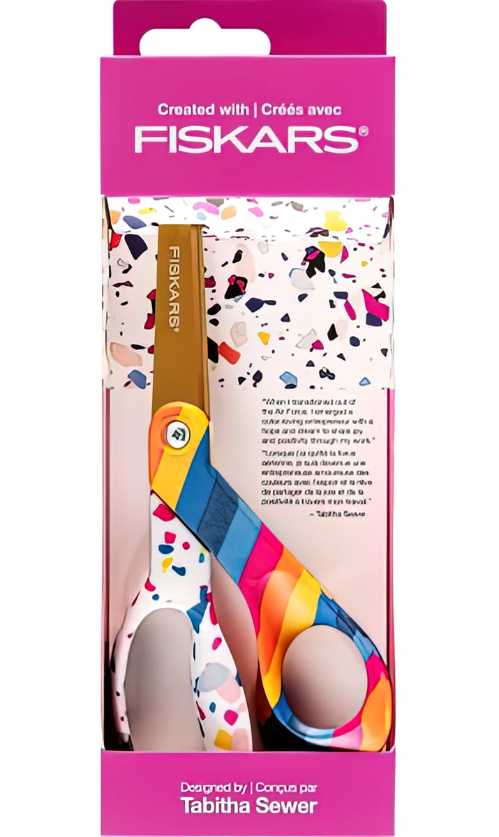 Fiskars - Sew Bold 8 inch Scissors by Tabitha Sewer