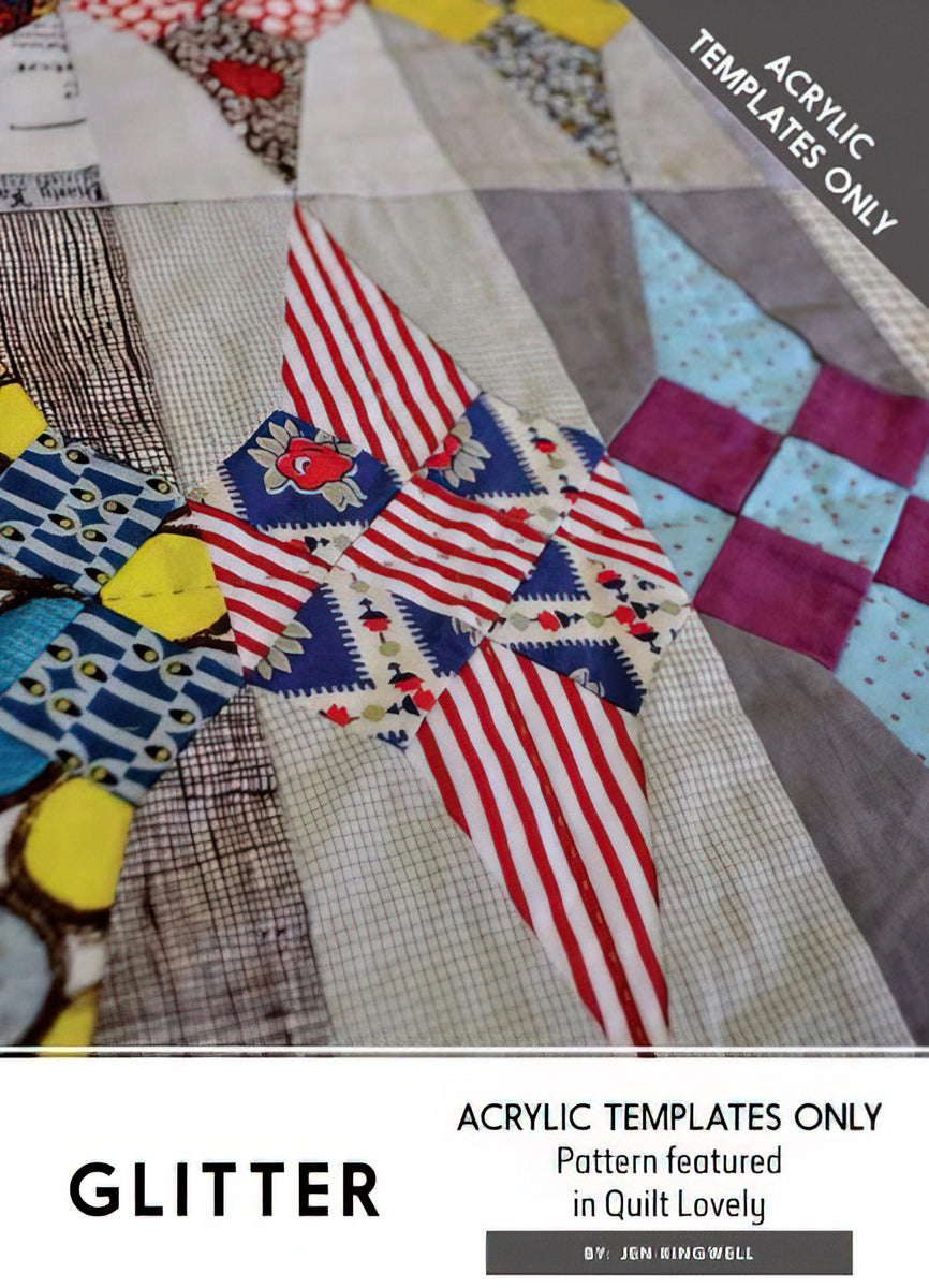 Glitter Template Only by Jen Kingwell