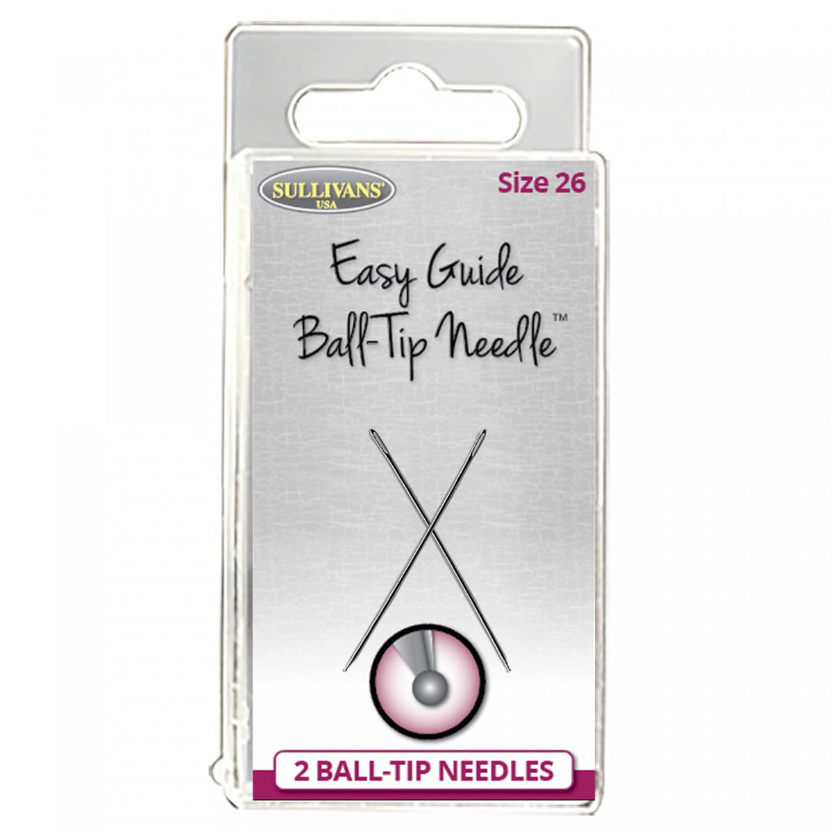 Easy Guide Ball-Tip Needle Size 26 / 2 pk