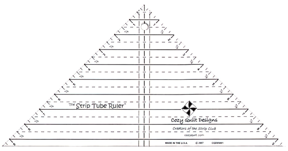 The Strip Tube Ruler by Cozy Quilt Designs