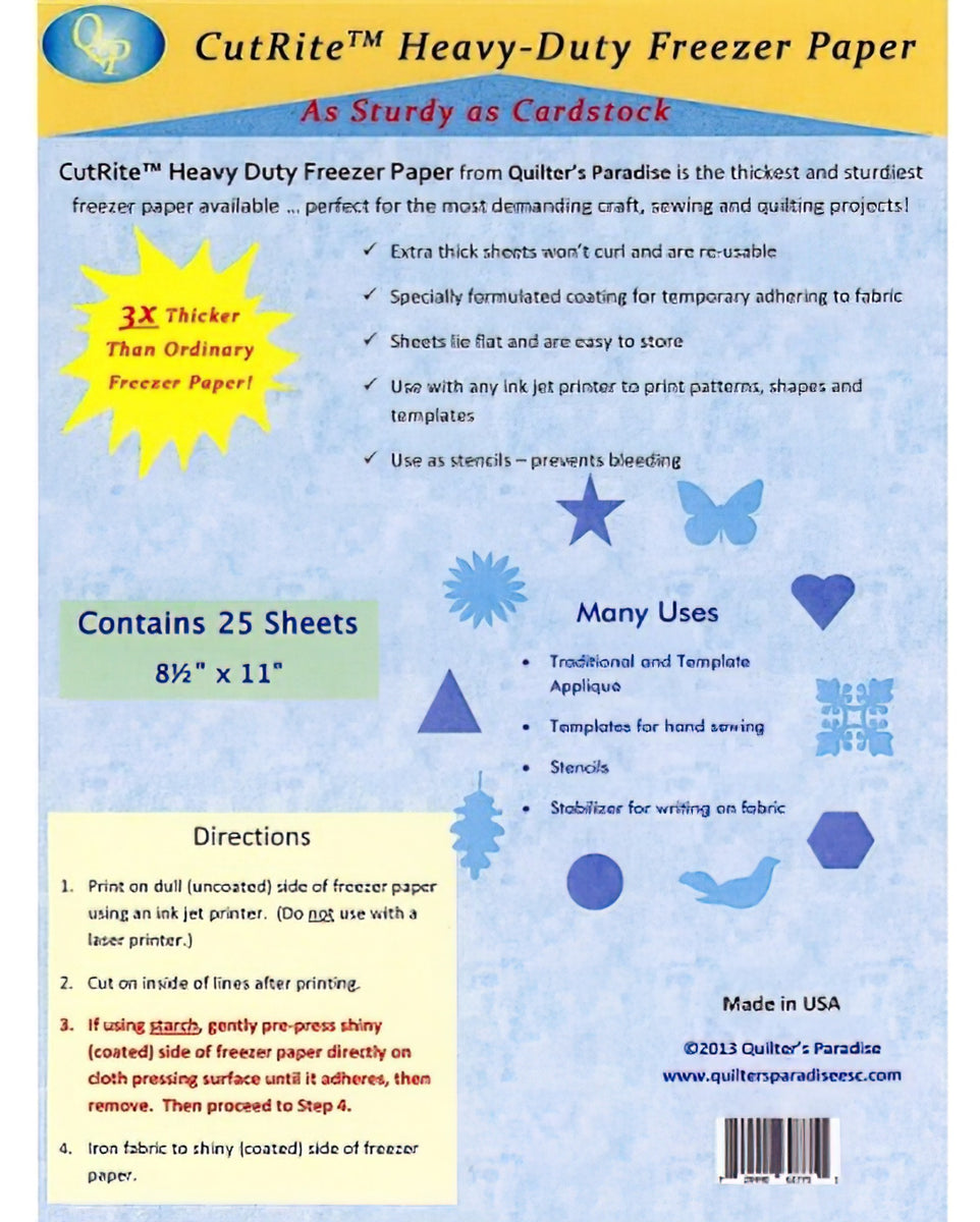 Heavy Duty Freezer Paper 25 pk by CutRite