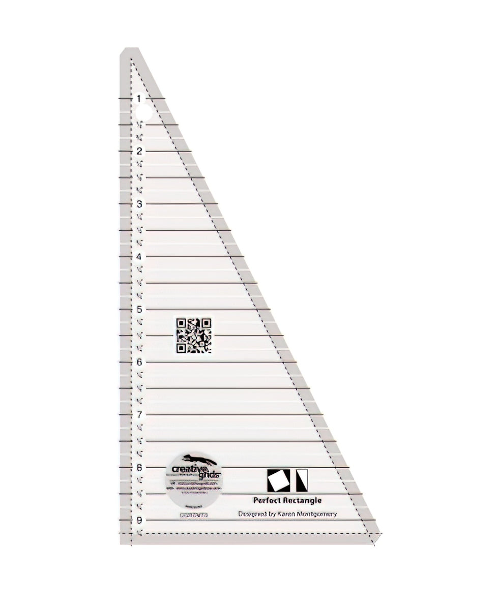 Creative Grids Perfect Rectangle Ruler 9-1/2inCGRTMT3