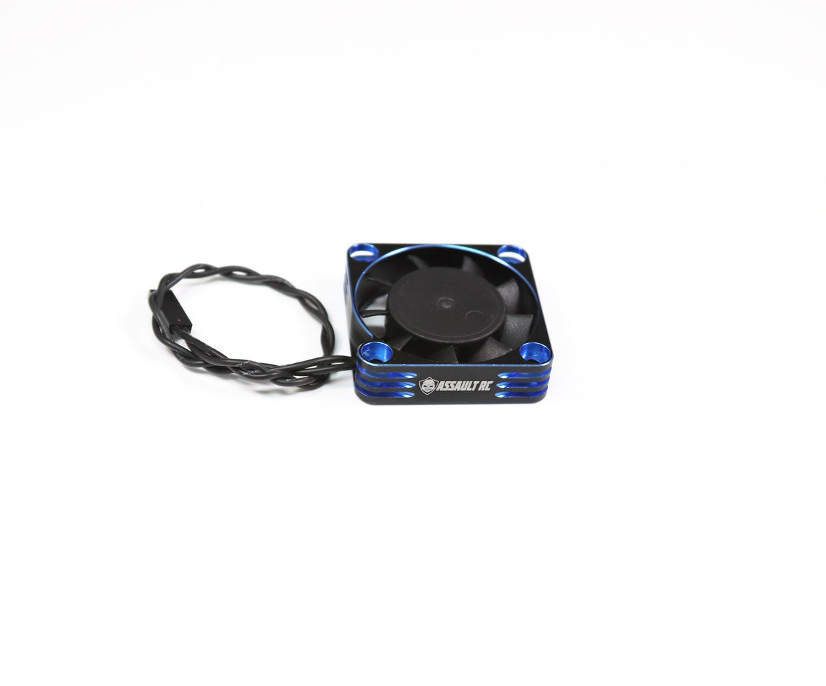 Aluminum 40x40mm Ball Bearing High Speed Fan (Blue)