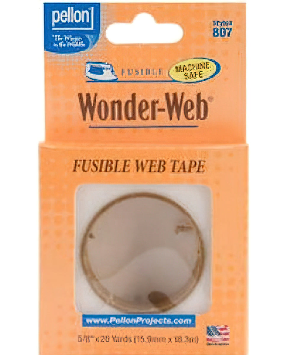 Pellon Wonder WebFusible Web Tape 5/8 inch x 20 yrds