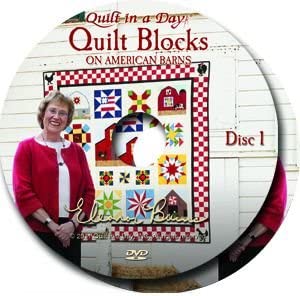 Quilt Blocks on American Barns DVD