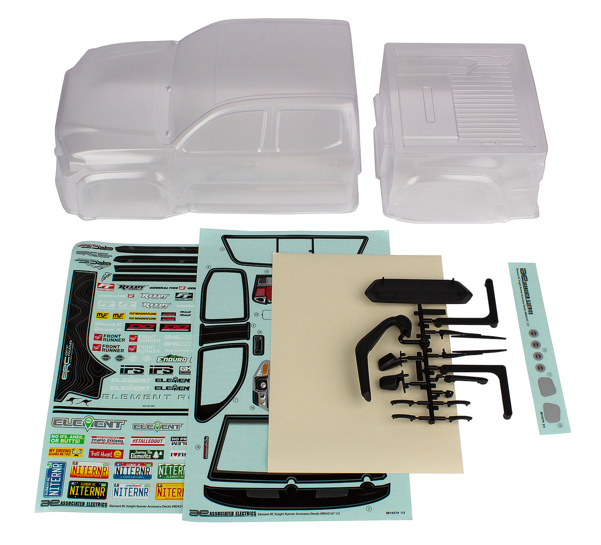 KNIGHTRUNNER BODY SET, CLEAR