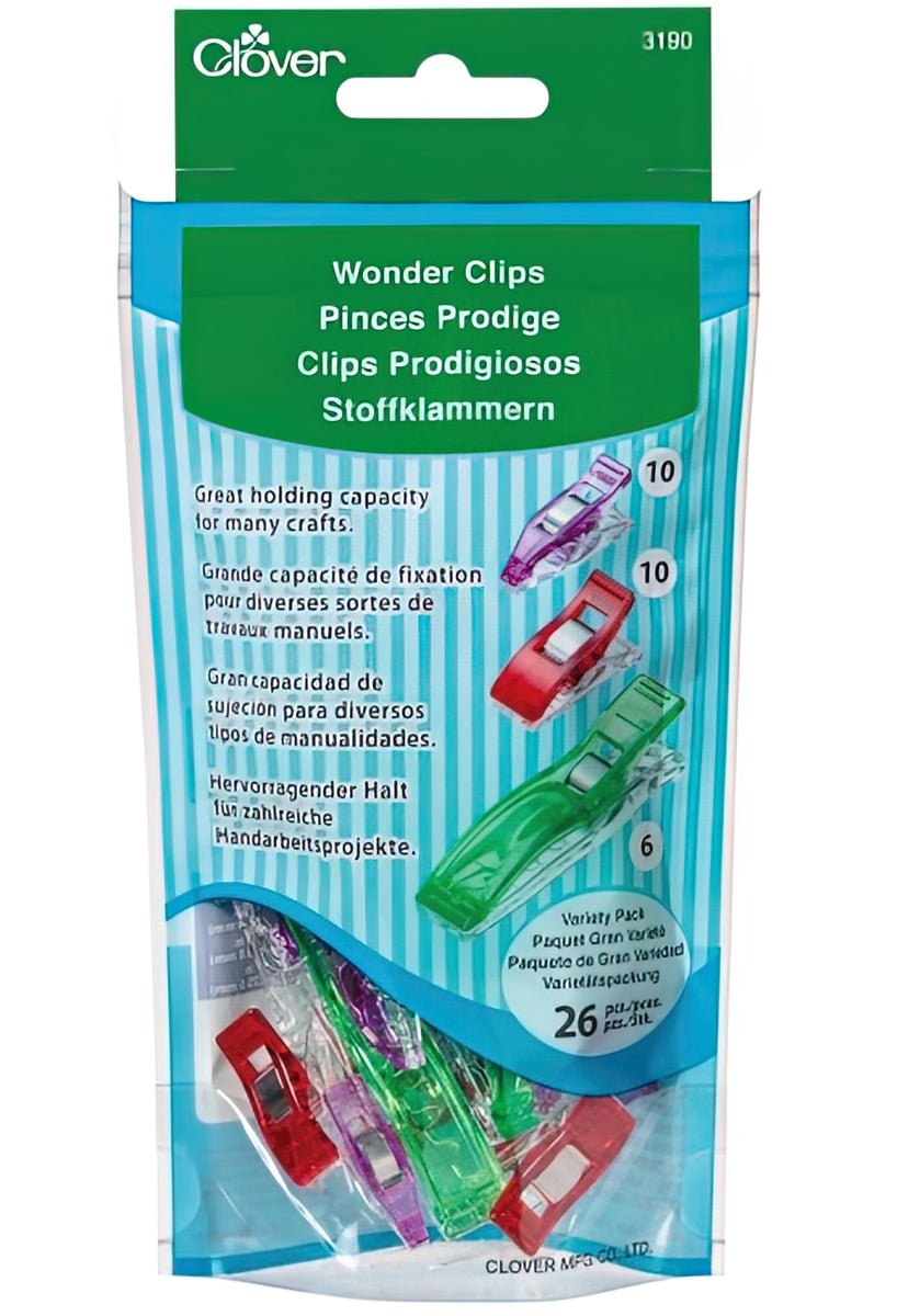 Clover - Wonder Clips Variety Pack 26 pcs