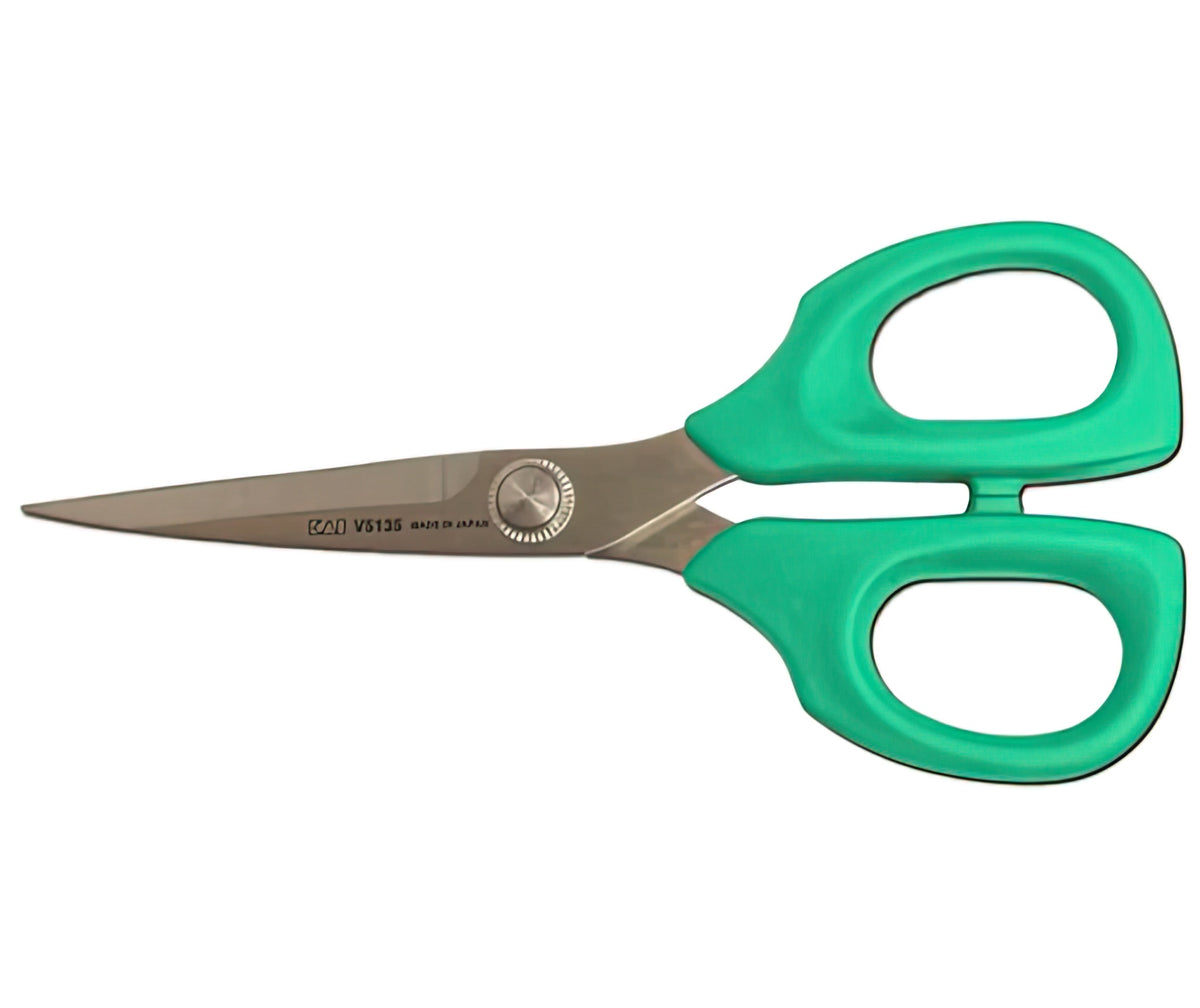 Kai - Teal 5.5 Inch Embroidery Scissors (V5135T)