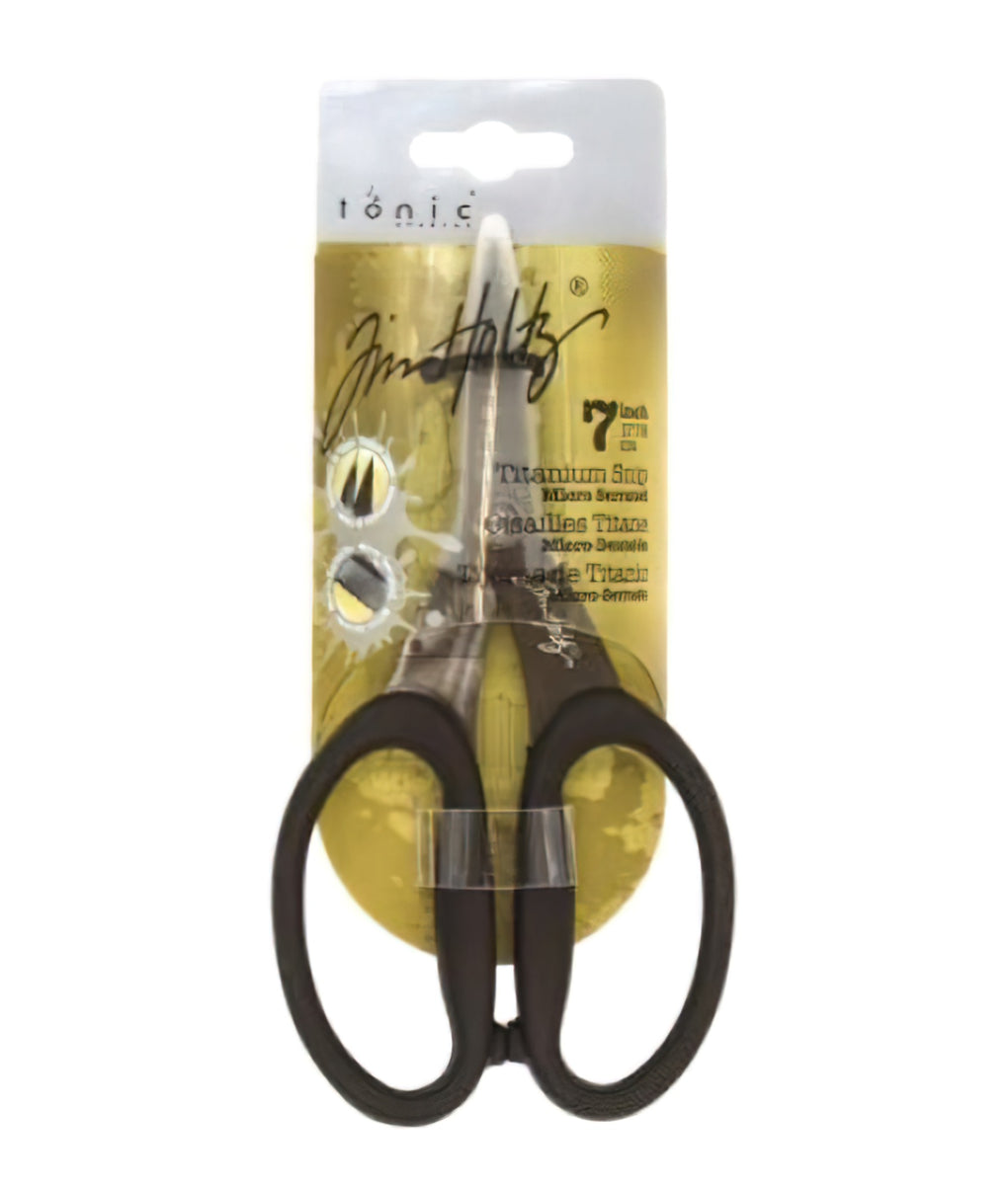 Tim Holtz 7 inch Titanium Snip by Tonic Studios