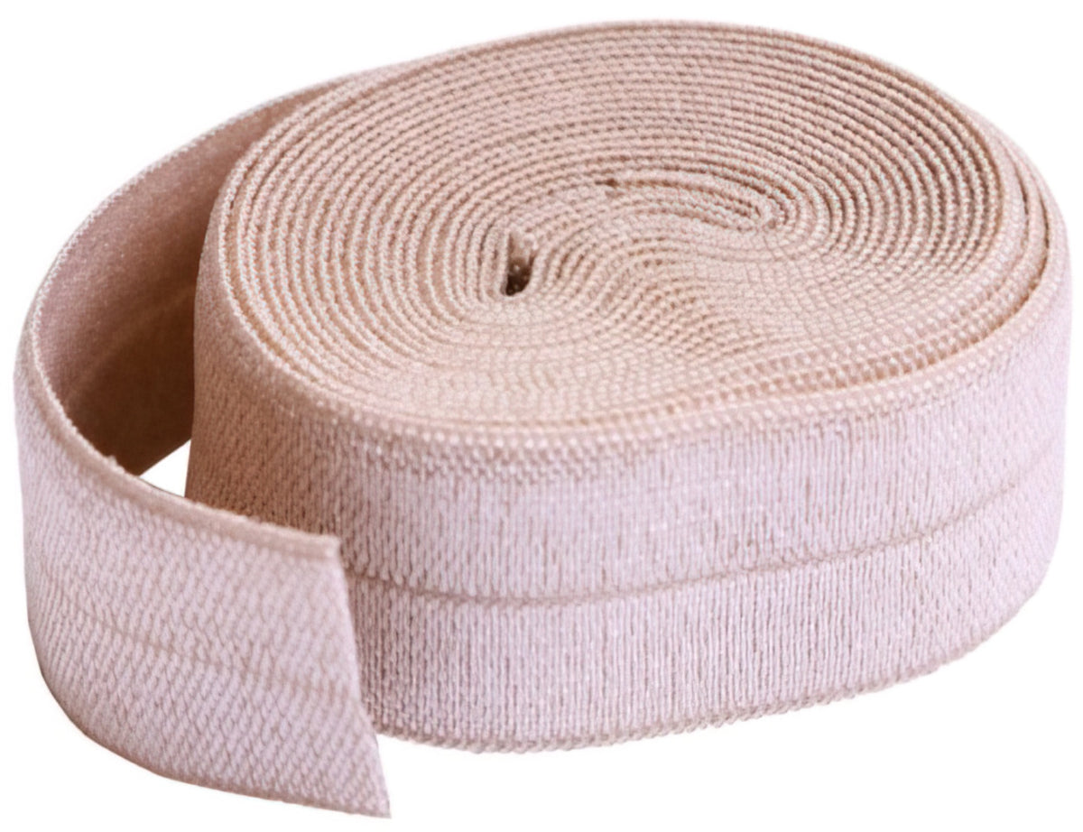 Fold-over Natural Elastic 3/4 inch x 2 yard by Annie