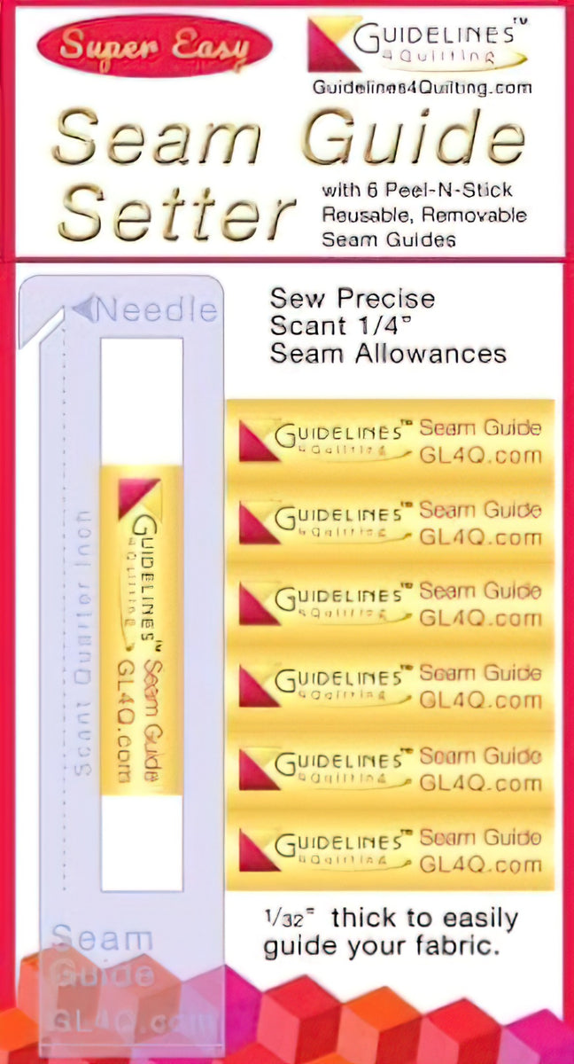 Super Easy Seam Guide Setter with Six Guides by Guidelines4Quilting