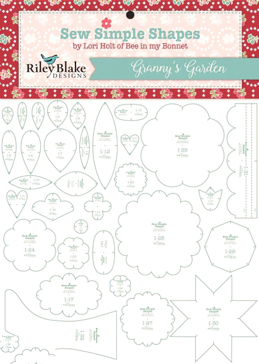 Lori Holt - Granny's Garden Sew Simple Shapes