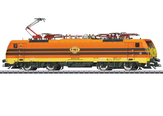 MRCE Class 189 Electric - 3-Rail - Sound and Digital -- Rotterdam Rail Feeding RRF #189 091-2 (Era VI 2019, G&W orange, yellow, blac