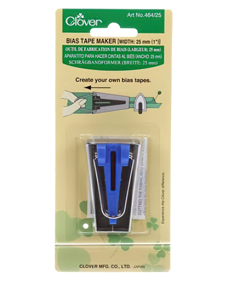 Clover Bias Tape Maker 25mm 1in
