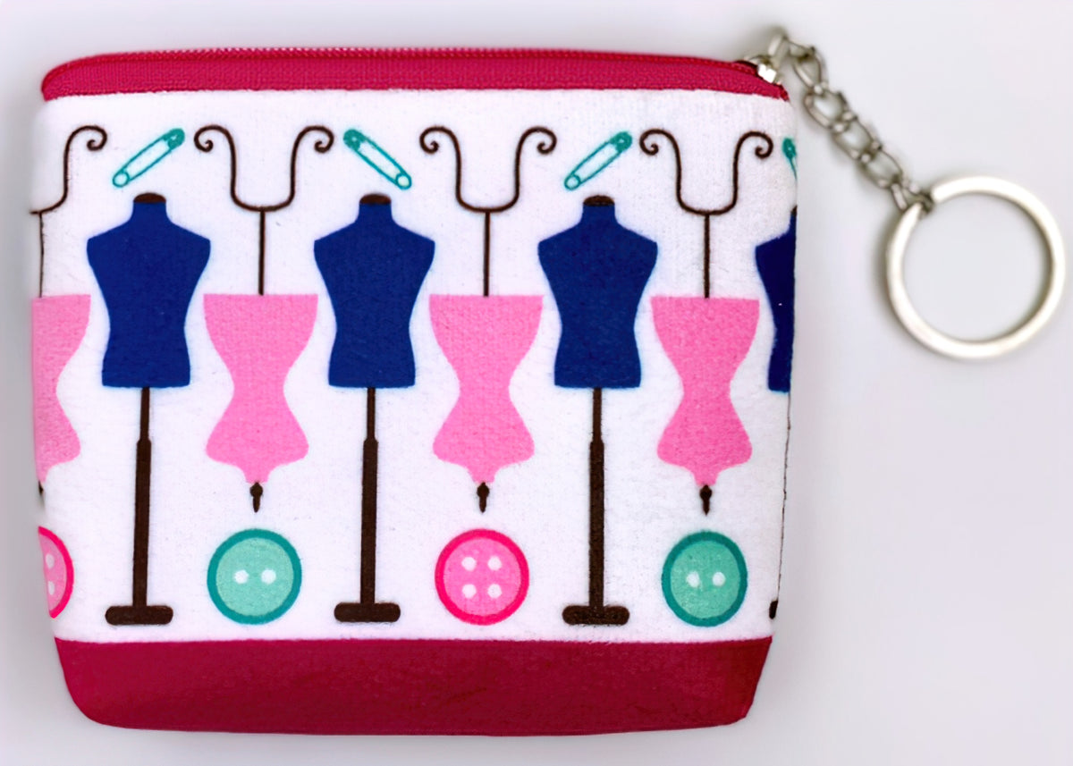 Dress Form Zipper Pouch