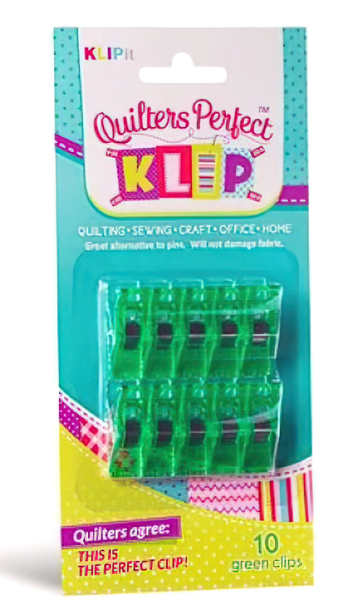 Perfect Klip - GREEN 10 ct Klipit