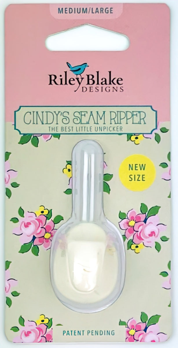 Cindy's CREAM Medium/Large Seam Ripper by Riley Blake