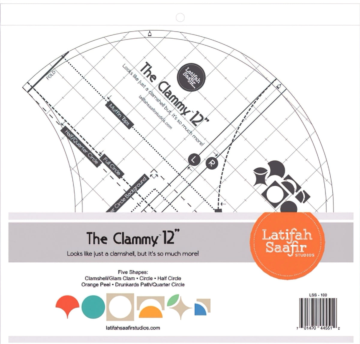 Clammy 12in Template by Latifah Saafir
