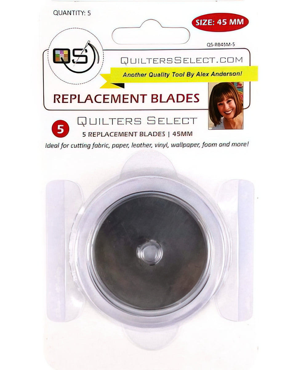 Quilter's Select - 45mm Replacement Blades 5 ct