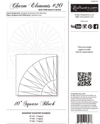 Charm Elements #20 New York Beauty Block