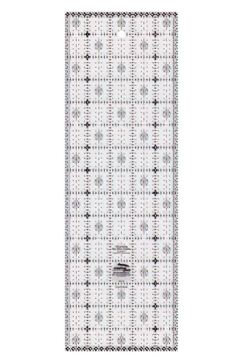 Creative Grids Charming Itty Bitty Eights 5x15 Quilt Ruler CGRPRG3