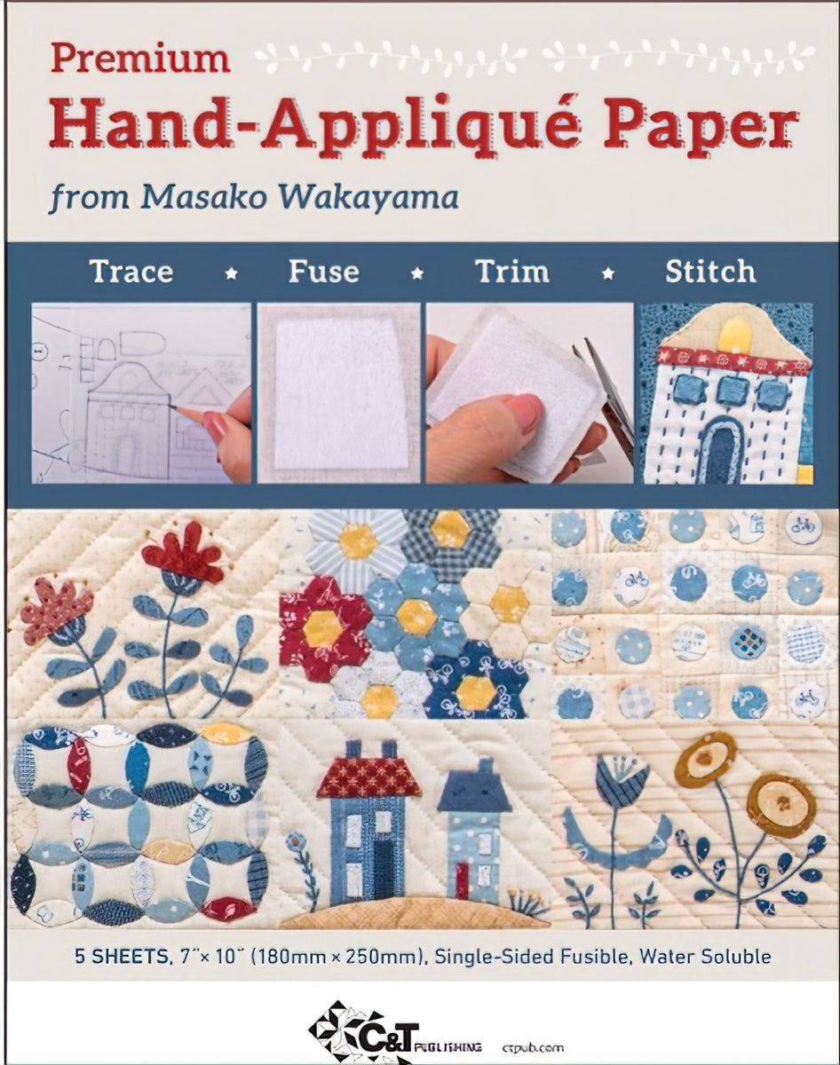 Premium Hand-Applique Paper by Masako Wakayama