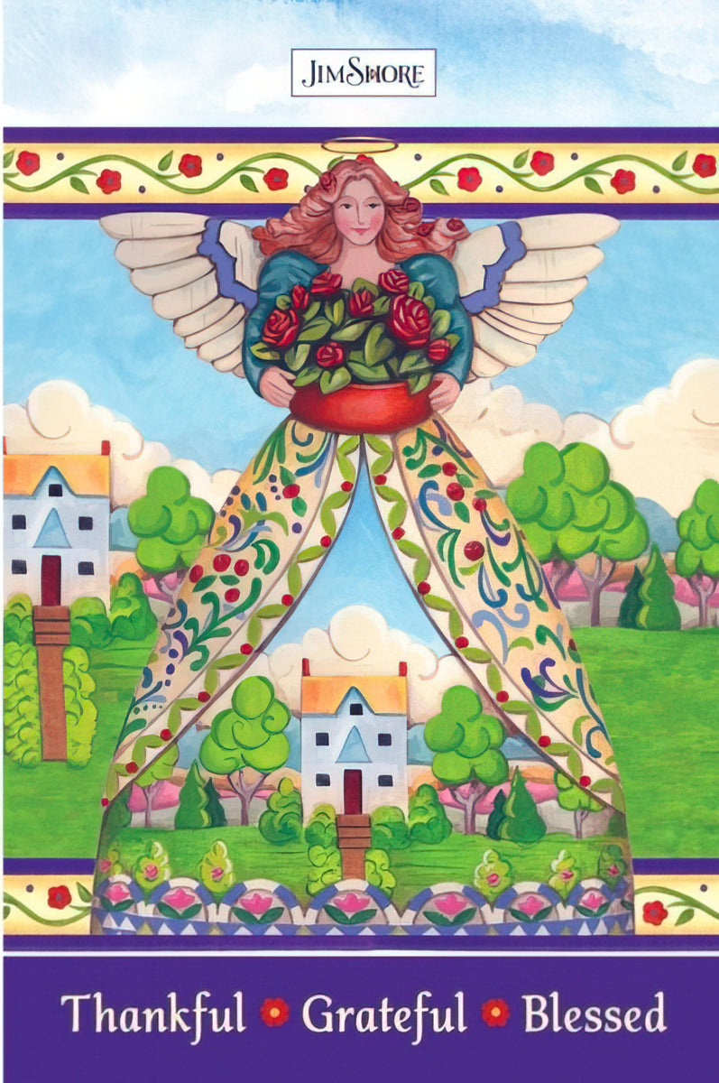 Thankful, Grateful, Blessed Mini Notebook by Jim Shore
