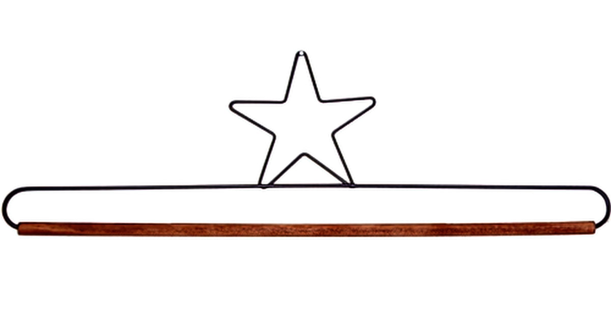 16 Inch Star Dowel Holder by Ackfeld