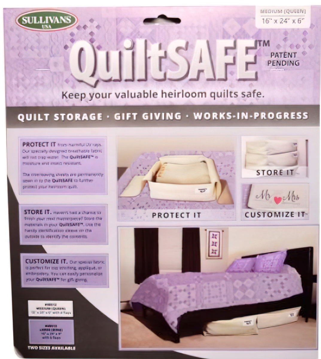 QuiltSAFE Storage Bag Medium Sullivan