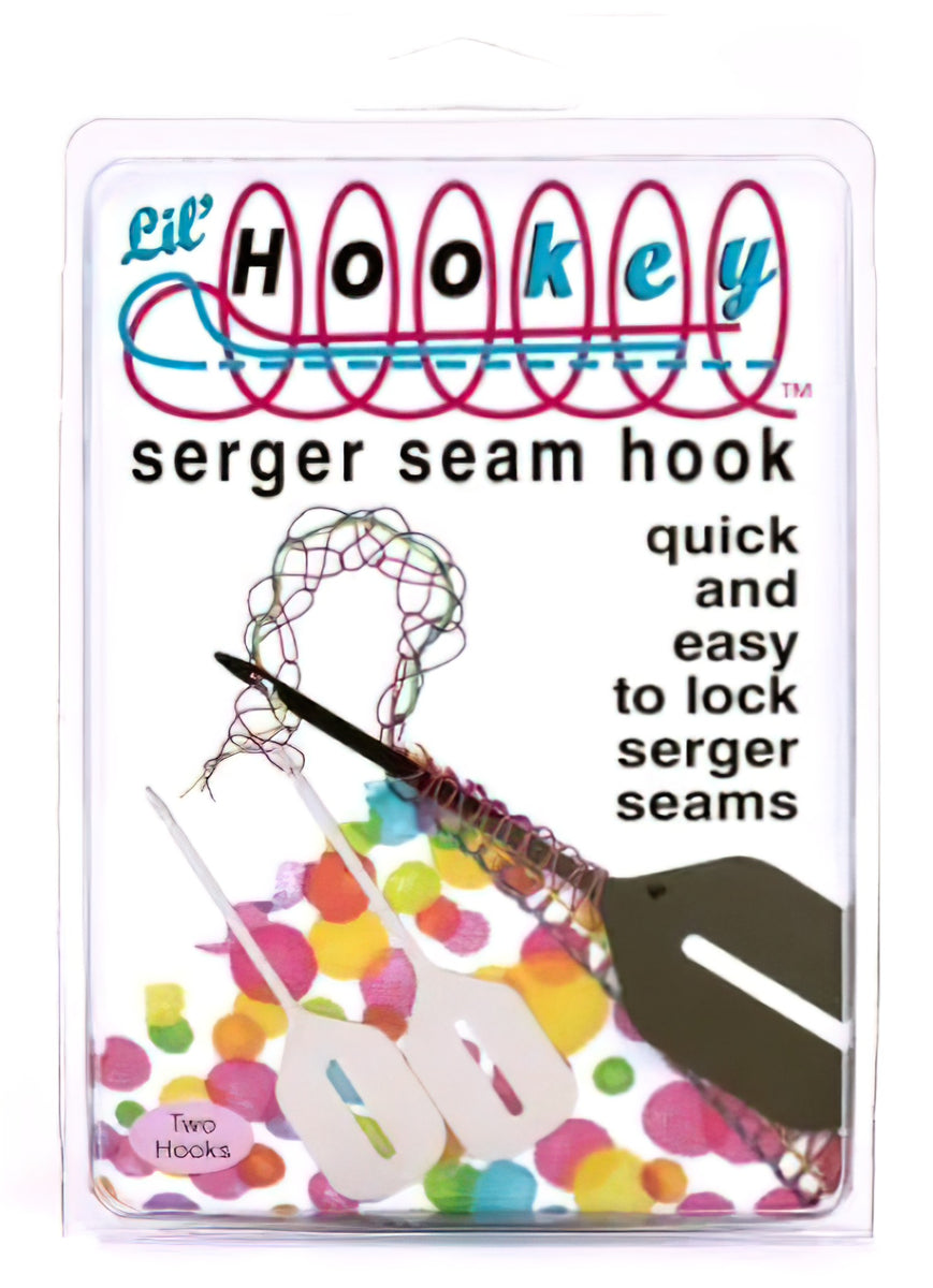 Hookey Serger Seam Hook - Nickel by Blue Feather