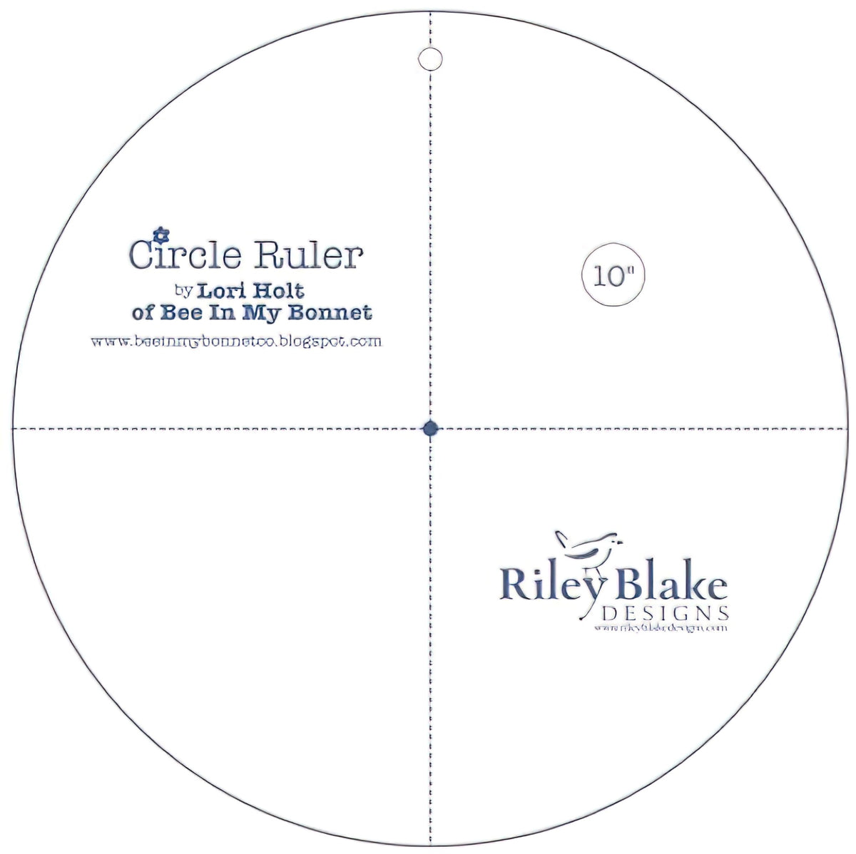Lori Holt 10 Inch Circle Ruler