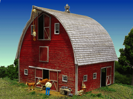 Bob's Barn -- Kit - 5-1/4 x 4-1/2 x 5-3/8"13.3 x 11.4 x 13.7cm