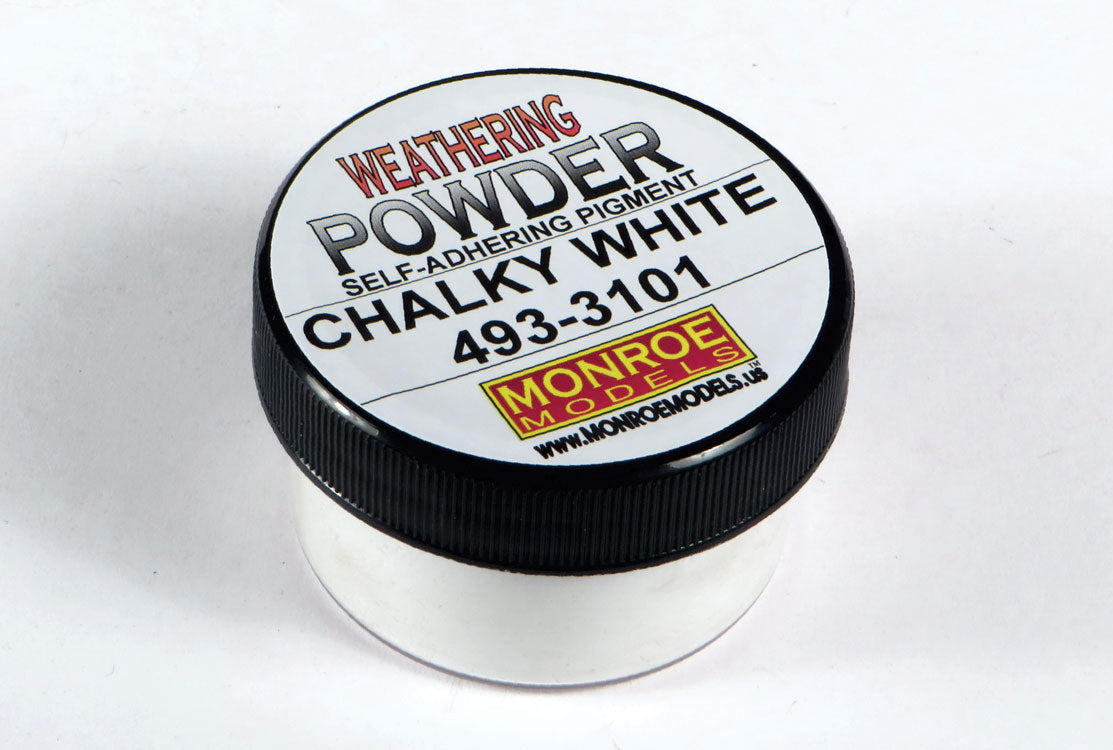 Weathering Powder - 1oz29.6mL -- Chalky White
