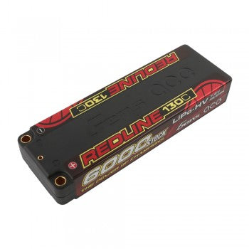 Gens Ace Redline Series 8200mAh 7.6V 130C 2S1P HardCase HV Lipo Battery