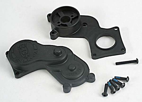 Traxxas Housing Set (inner, outer)/ 3x12mmBCS (5)/ 3x20BCS (1)/ Motor Bushing (EZ-Start 2) (5275)