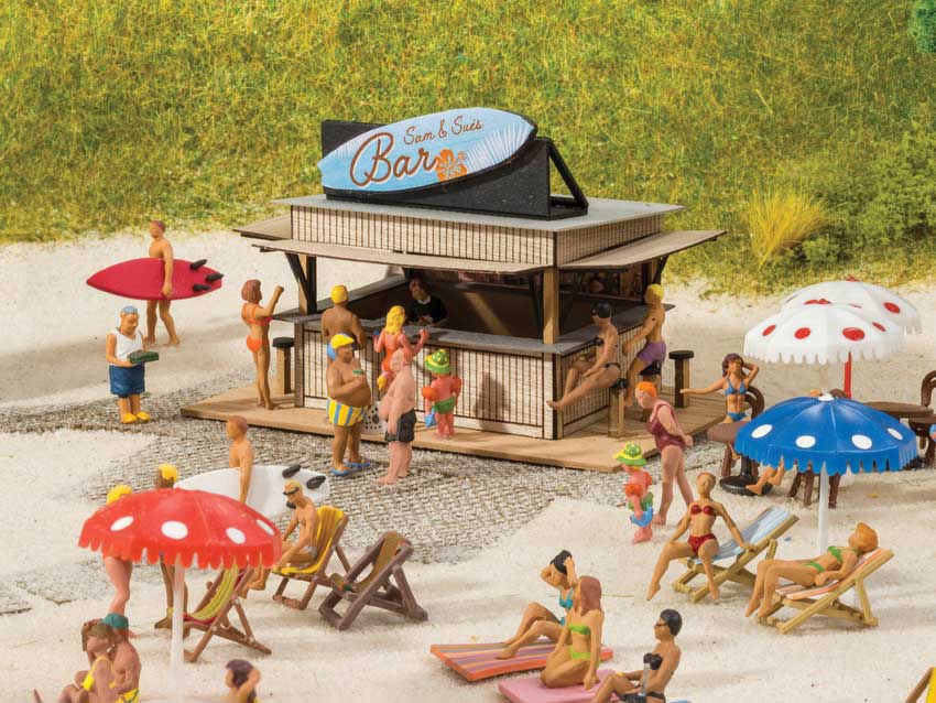 Laser-Cut Minis - Laser-Cut Kit -- Strand Bar - 3 x 2 x 2"7.6 x 5.1 x 5.1cm