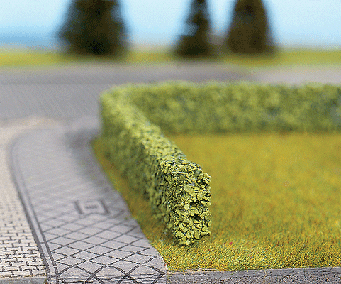 Hedges - 19-5/8"50cm Long -- Light Green - 5/8 x 3/8"1.5 x .8cm pkg(2)