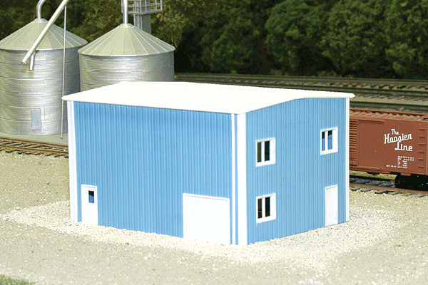Yard Office -- Scale 30 x 40'27.4 x 36.6m (blue)