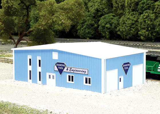 Diamond Tool & Engineering Building -- 60' x 40' (blue)