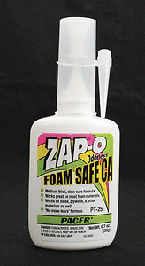 Zap-O Odorless Foam Safe CA -- .7oz20.7mL