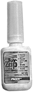 Poly-Zap Adhesive -- 1/2oz14.8mL