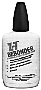 Z-7 & Debonder Debonding Agent for CA Adhesives -- 1oz29.6mL