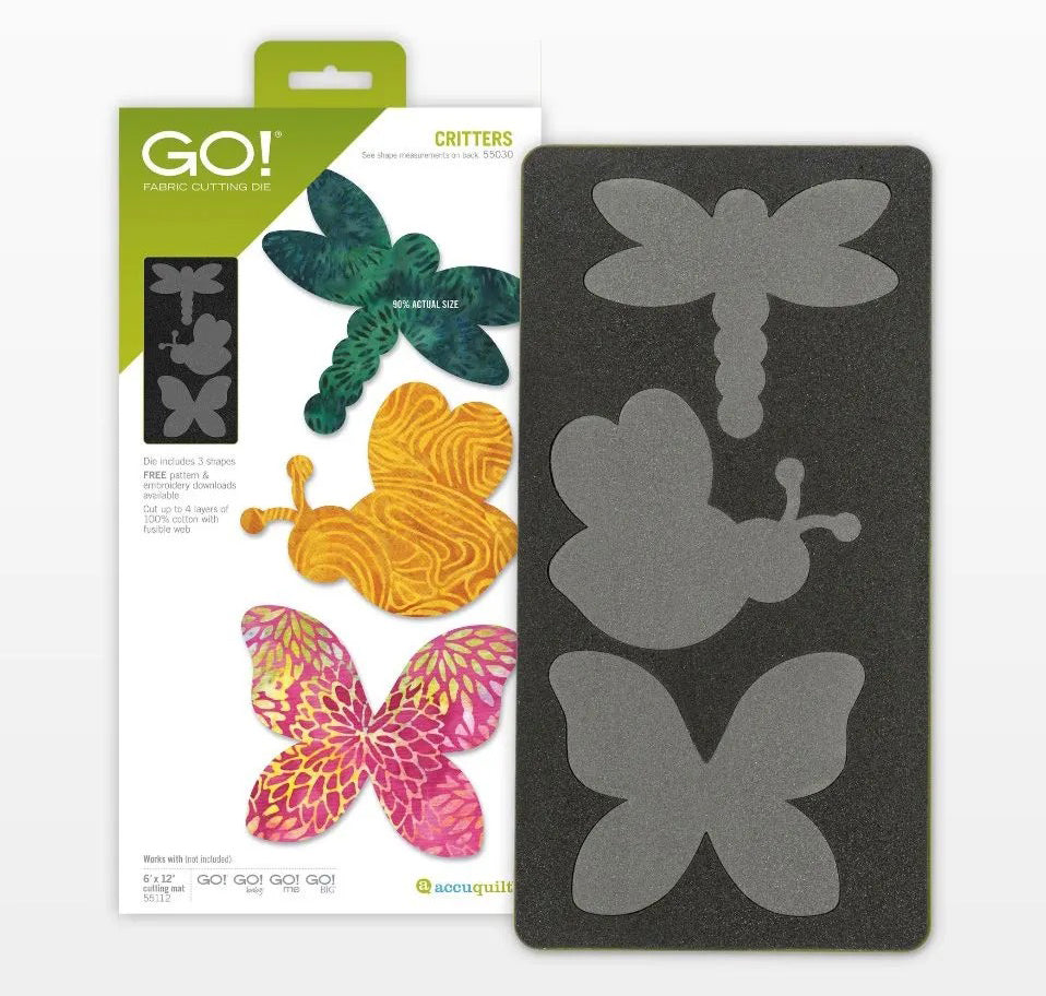 Accuquilt GO! Die 55030 Critters