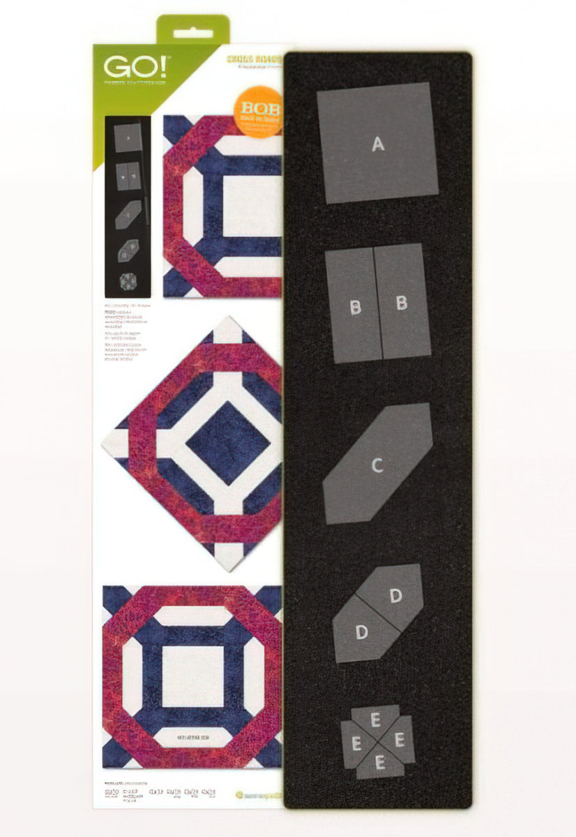 Accuquilt GO! Die 55533 Cross Roads 9 Inch Finished
